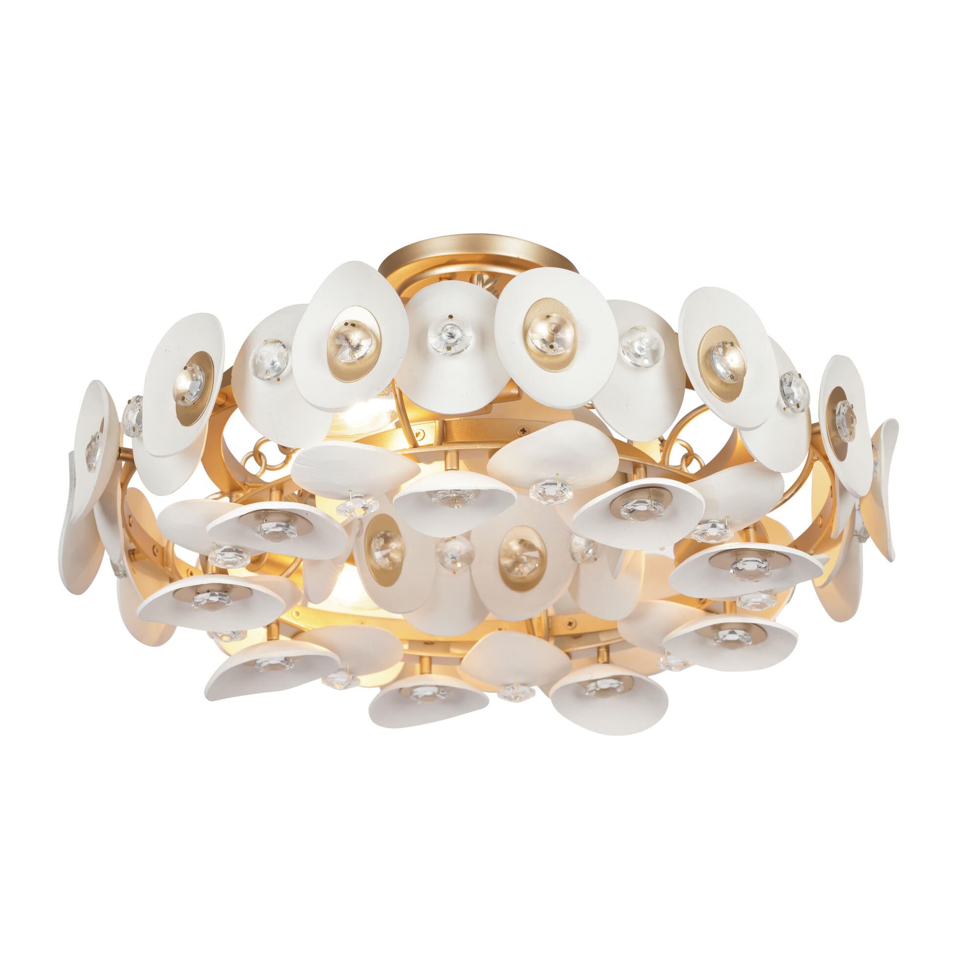 Niu Semi Flush Mount by Metropolitan Lighting