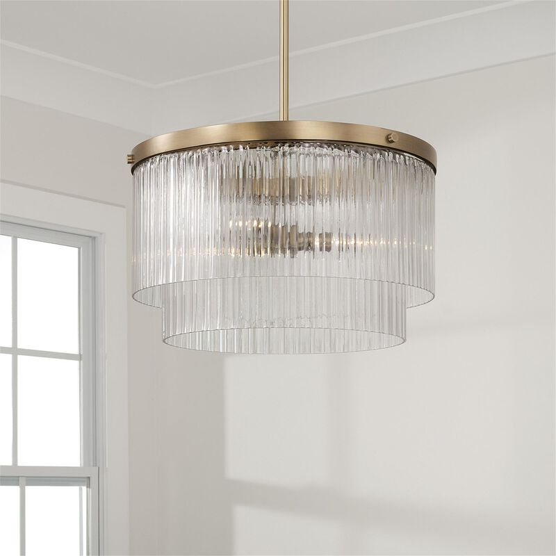 Vaughn 16 Inch Semi Flush Mount by Capital Lighting Fixture Company