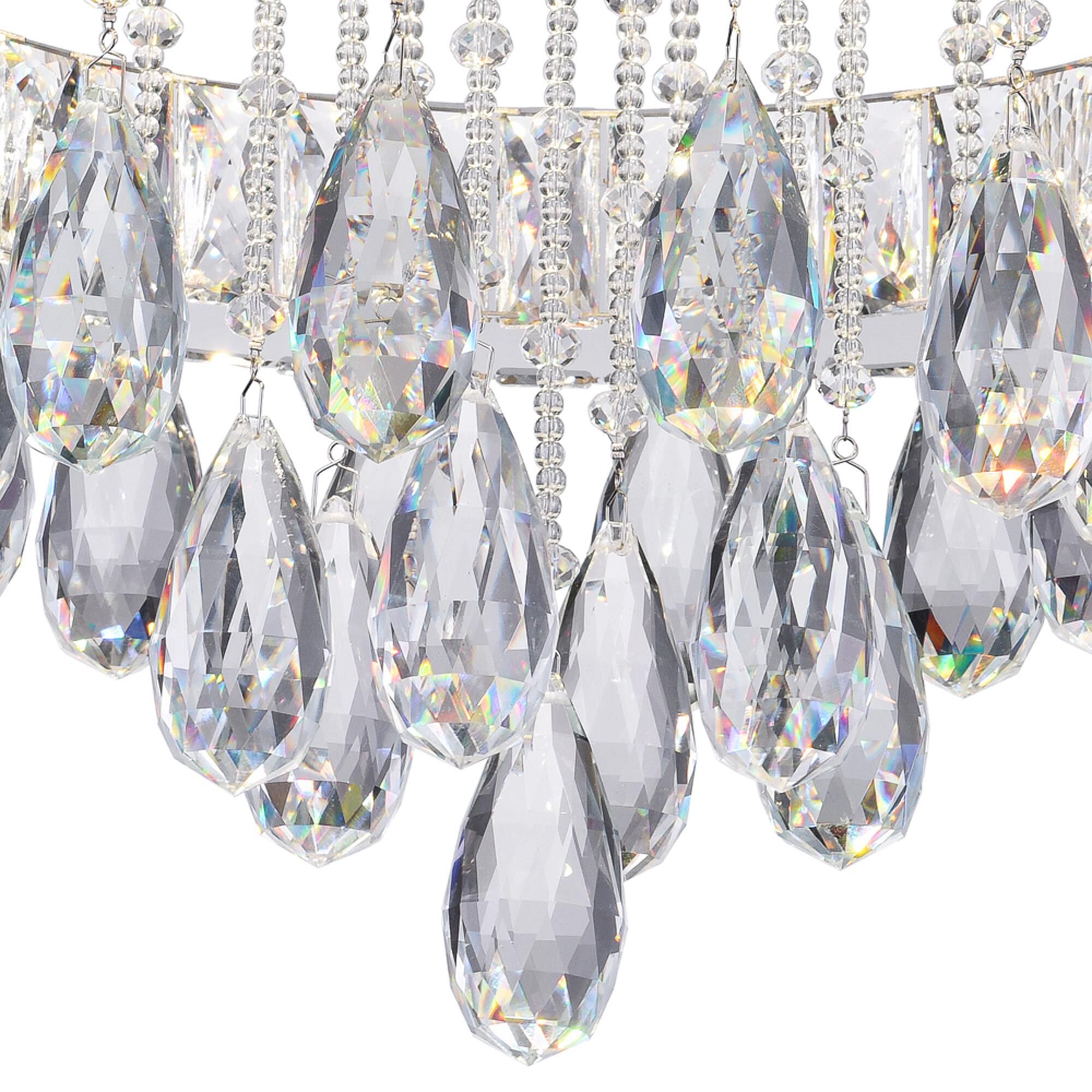 Veil 20 Inch 1 Light LED Flush Mount by CWI Lighting