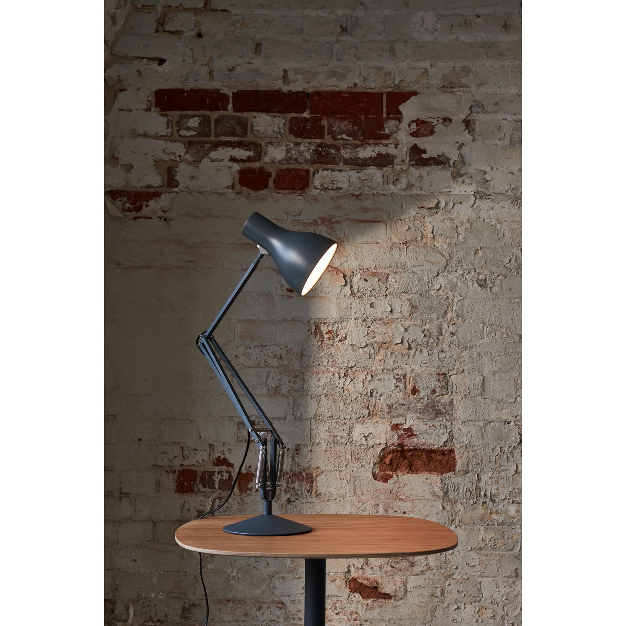 Shown in Slate Grey finish and Aluminum shade