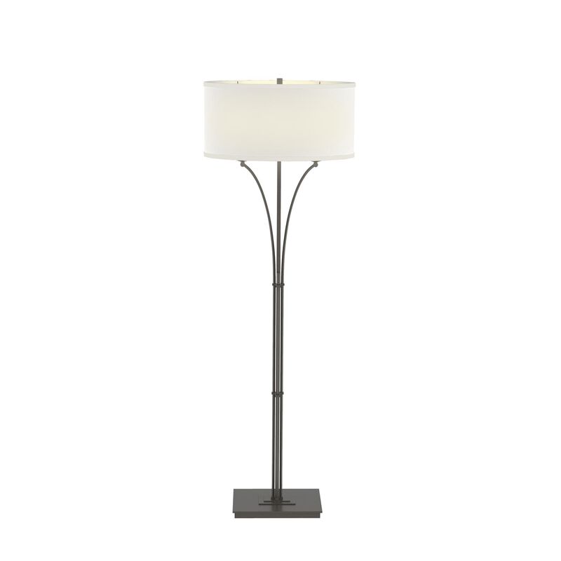 Contemporary Formae 58 Inch Floor Lamp by Hubbardton Forge