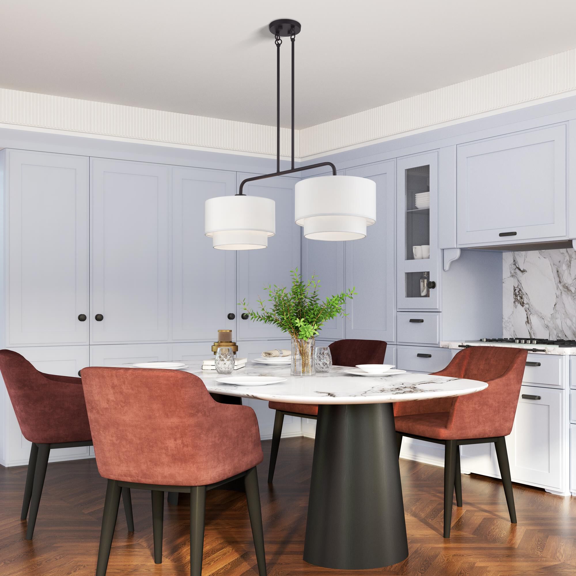 Manorwood 35 Inch Linear Suspension Light by Livex Lighting