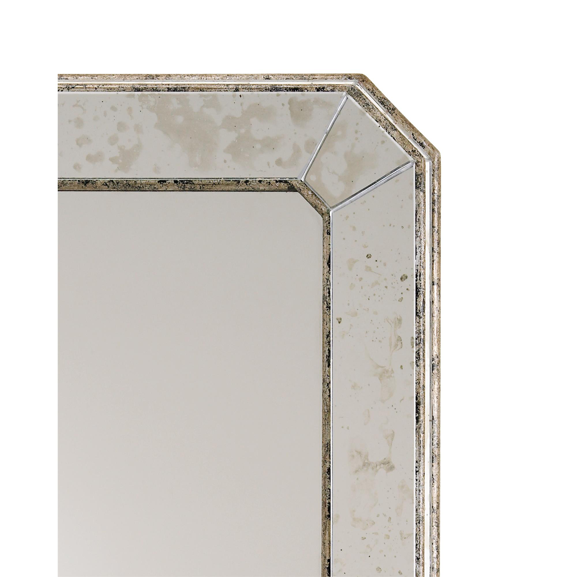 Antiqued Medium Decorative Mirror,