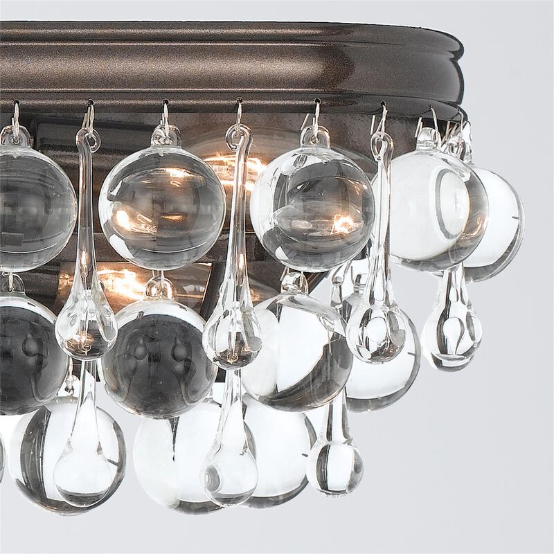 Calypso 33 Inch 8 Light Bath Vanity Light by Crystorama