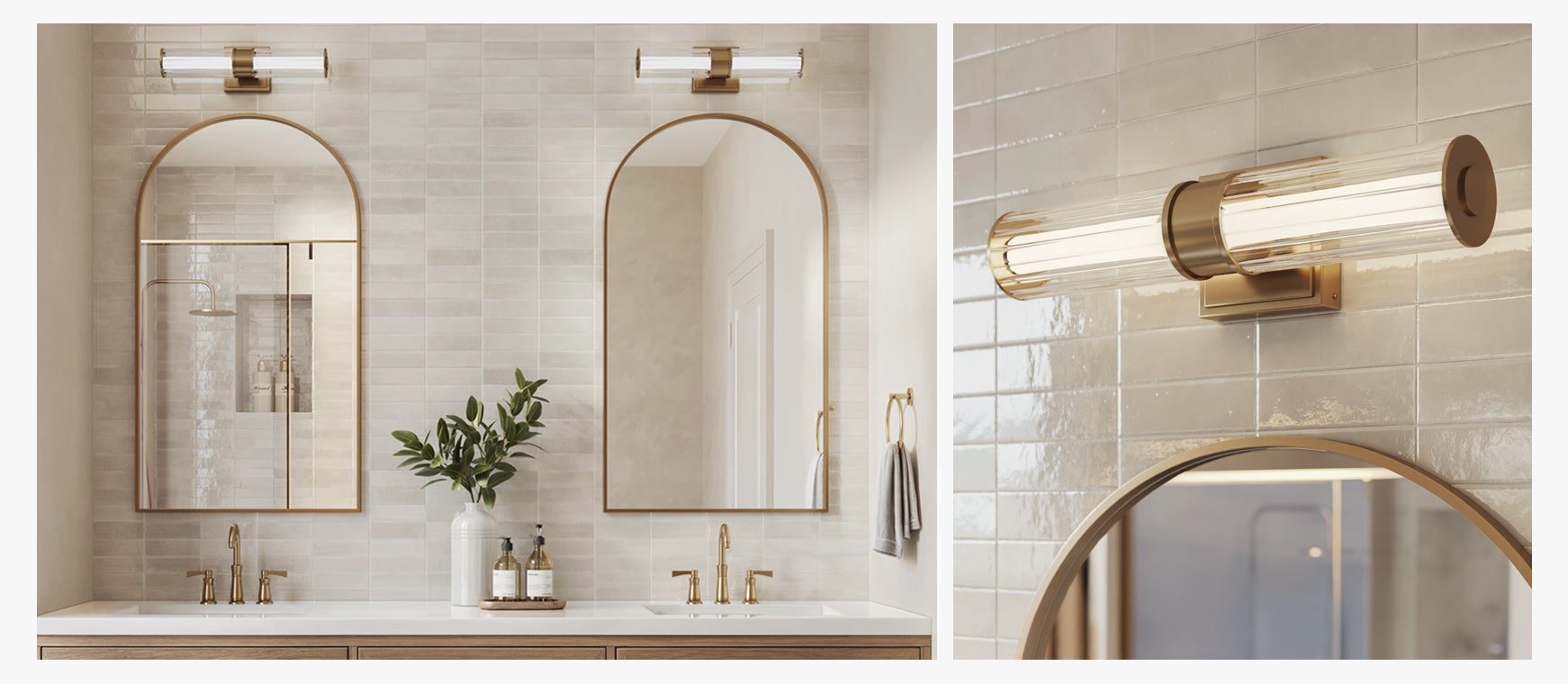 Bathroom Lighting, Mirrors, Hardware & More